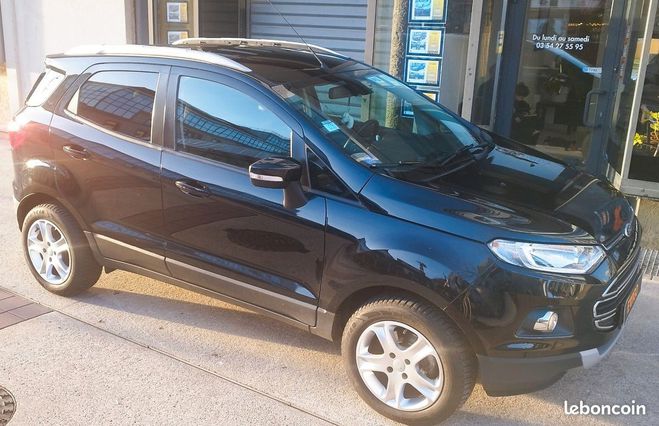 Ford Ecosport 1.0 ecoboost 125ch bva titanium 1er main Noir de 2016
