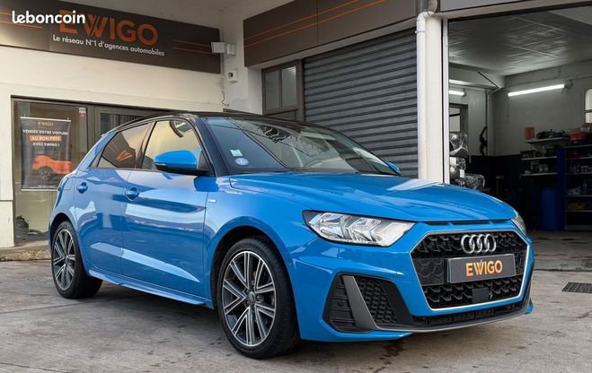 Audi A1 (2) sportback 1.5 tfsi 150 s line tronic Bleu de 2020