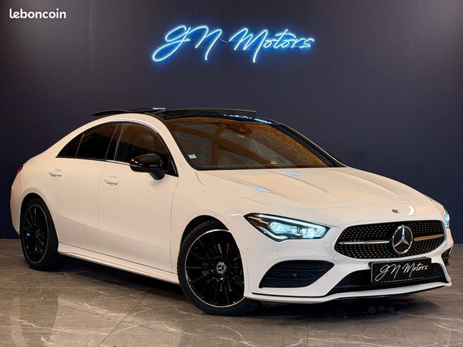 Cliquer pour voir la photo suivante Mercedes Classe CLA Classe ii coupe 200 d 7cv amg line 8g-dc Blanc de 2020