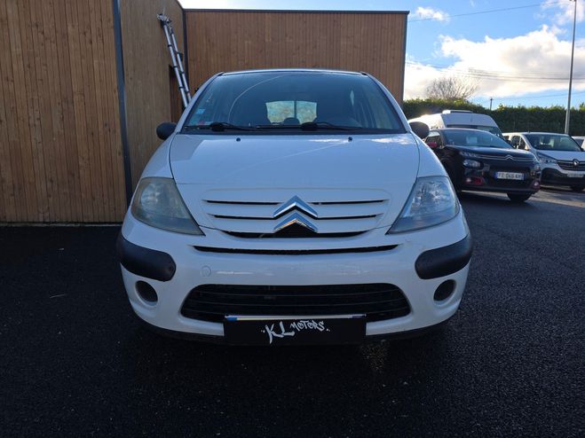 Citroen C3 1.4L HDI 70CH Blanc de 2007