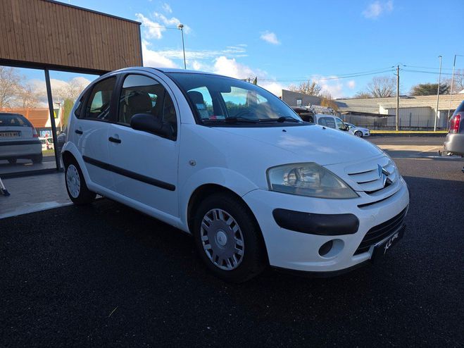 Citroen C3 1.4L HDI 70CH Blanc de 2007