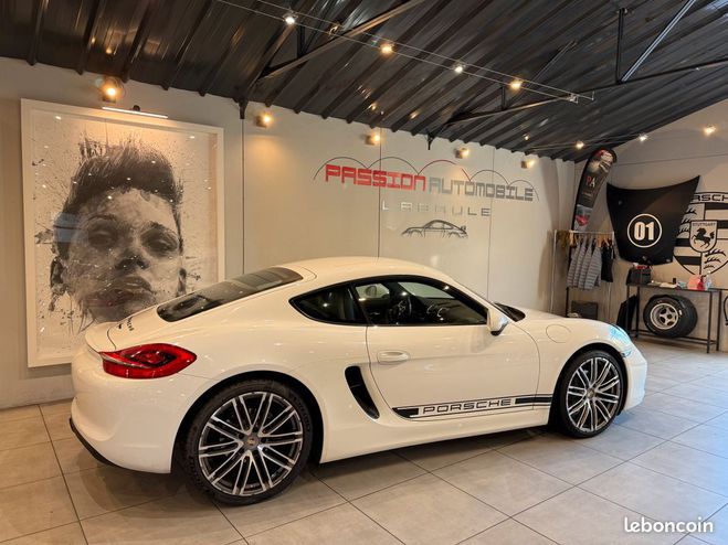 Porsche Cayman 981 2.7-275ch-PDK7 , 11-2013-49150km, or Blanc de 2013