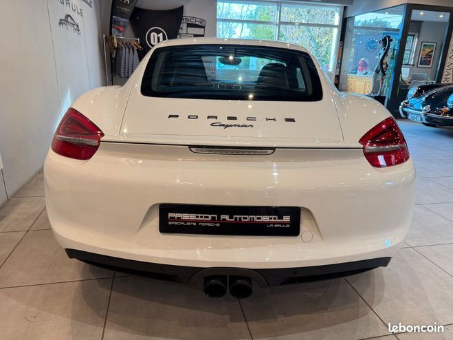Porsche Cayman 981 2.7-275ch-PDK7 , 11-2013-49150km, or Blanc de 2013