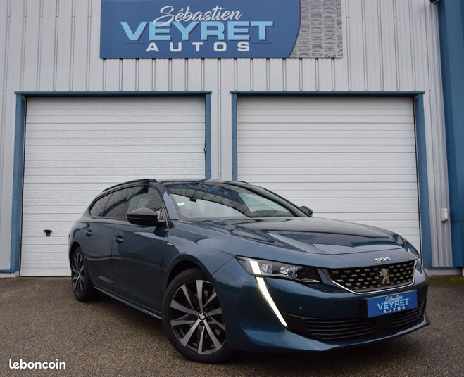 Peugeot 508 SW 2.0 BLUE HDI 160 GT LINE EAT8 90725 K Bleu de 2020