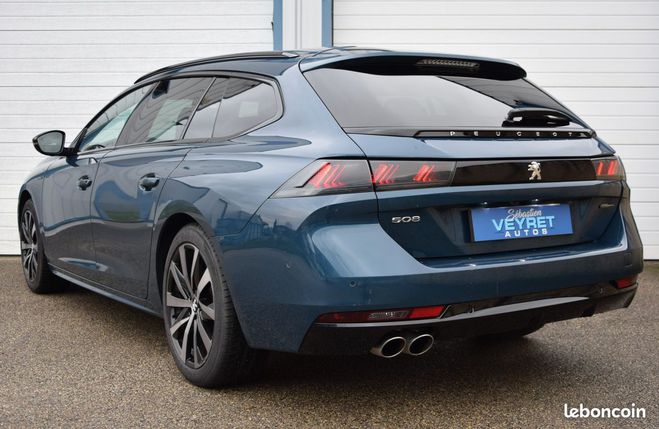 Peugeot 508 SW 2.0 BLUE HDI 160 GT LINE EAT8 90725 K Bleu de 2020