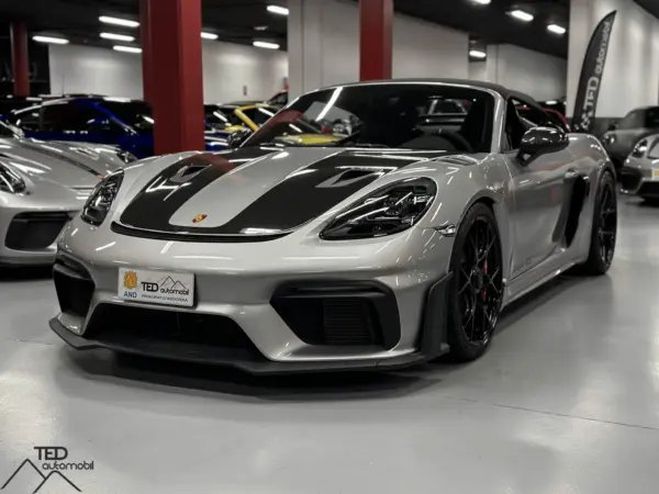 Porsche 718 spyder RS Weissach 500cv Gris  de 2024