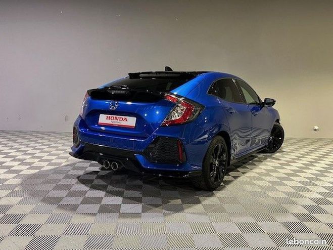 Honda Civic x 1.5 i-vtec 182 ch bvm6 sport Bleu de 2019