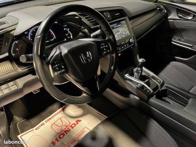 Honda Civic x 1.5 i-vtec 182 ch bvm6 sport Bleu de 2019