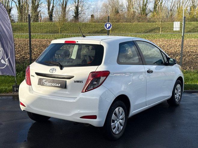Toyota Yaris 69 VVT-I TENDANCE * 126.000KM * 2013 * G BLANC de 2013