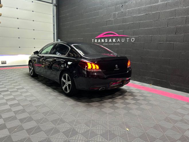 Peugeot 508 2.0 BlueHDi 180ch SS EAT6 GT Noir de 2016