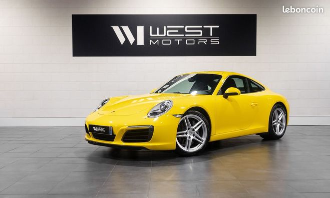 Porsche 911 TYPE 991.2 CARRERA 3.0 370 ? Immat Franc Jaune de 2016