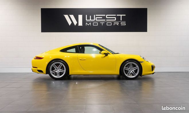 Porsche 911 TYPE 991.2 CARRERA 3.0 370 ? Immat Franc Jaune de 2016