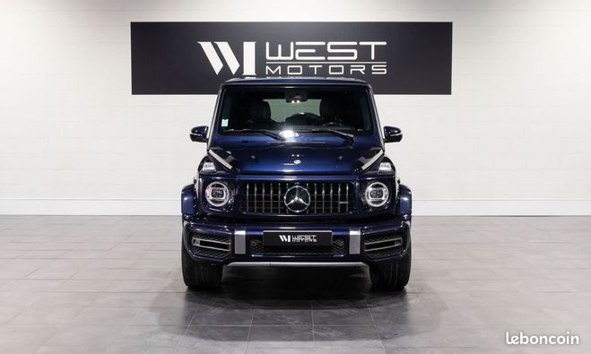 Mercedes Classe G G63 AMG V8 4.0 585 ? Fran�ais Toit Pano  Bleu de 2019