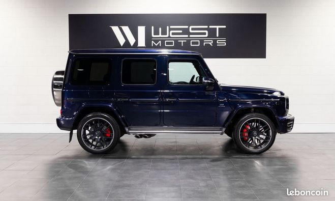 Mercedes Classe G G63 AMG V8 4.0 585 ? Fran�ais Toit Pano  Bleu de 2019