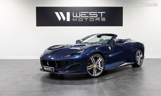 Cliquer pour voir la photo suivante Ferrari Portofino FRANÇAISE 61K d?options Magneride ADAS C Bleu de 2020