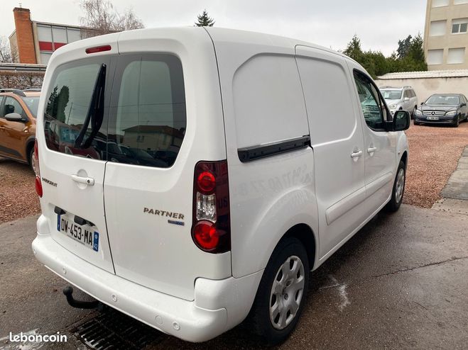 Peugeot Partner 120 l1 1.6 bluehdi s&s pack clim nav Blanc de 2015