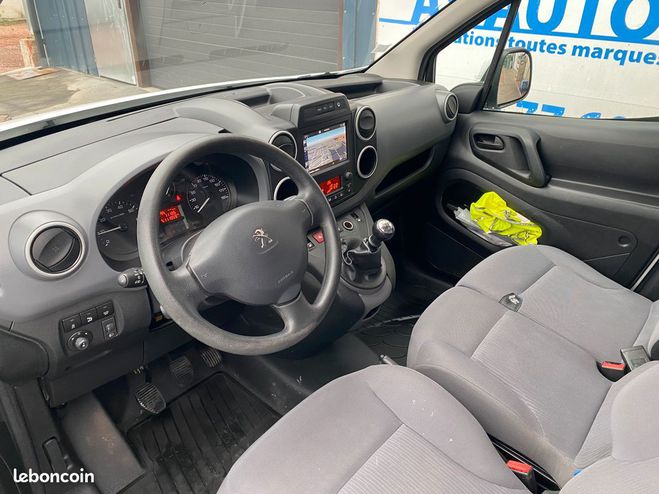 Peugeot Partner 120 l1 1.6 bluehdi s&s pack clim nav Blanc de 2015