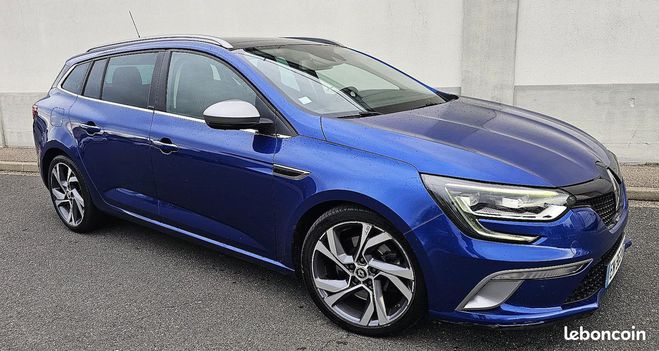 Renault Megane IV 1.6 DCi 165 EDC GT SPORT BVA ESTATE T Bleu de 2017