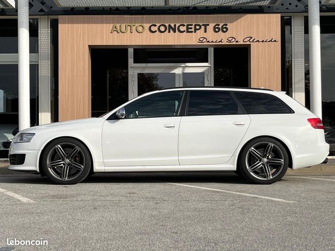 Audi RS6 Avant 5.0 V10 Tfsi 580ch Quattro Tiptron Blanc de 2008