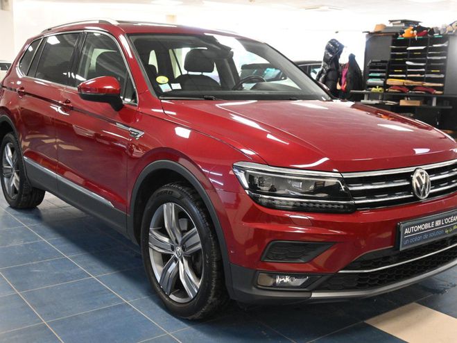 Volkswagen Tiguan ALLSPACE 2.0 TDI 190 DSG7 4Motion Carat  Rouge de 2018
