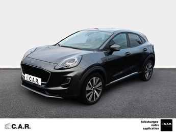  Voir d&eacute;tails -Ford Puma 1.0 Flexifuel 125 ch mHEV S&S BVM6 Titan &agrave;  La Rochelle (17)