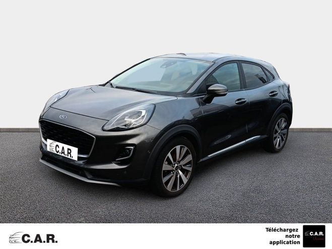 Ford Puma 1.0 Flexifuel 125 ch mHEV S&S BVM6 Titan Gris de 2022