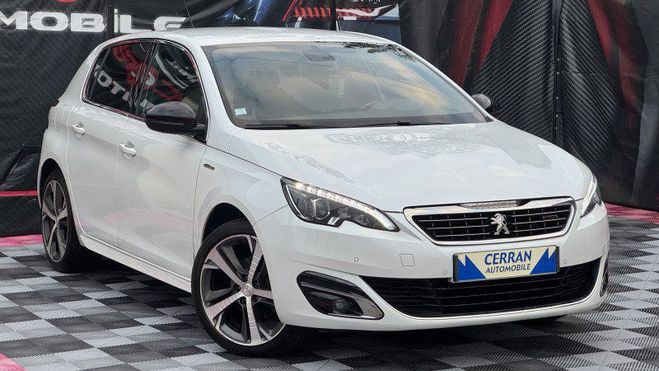 Peugeot 308 1.2 PURETECH 130CH GT LINE S&S 5P Blanc de 2016