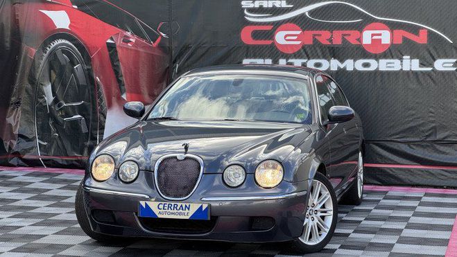 Cliquer pour voir la photo suivante Jaguar S Type 2.7D BI-TURBO EXCELLENCE BA Gris F de 2007