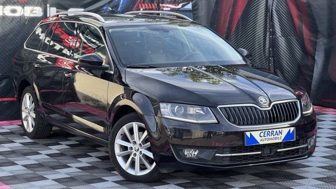 Skoda Octavia Combi 2.0 TDI 150CH CR FAP GREEN TEC ELE Noir de 2014