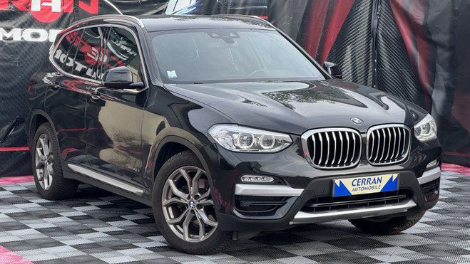 BMW X3 (G01) XDRIVE20DA 190CH XLINE Noir de 2018
