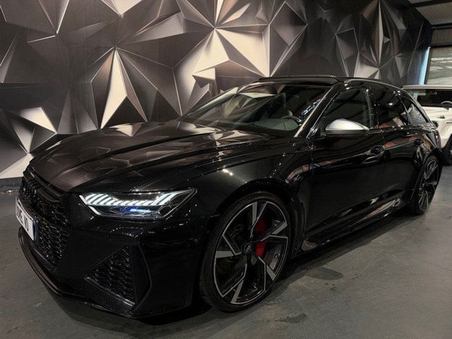 Audi RS6 AVANT 4.0 V8 TFSI 600CH QUATTRO TIPTRONI Noir de 2020