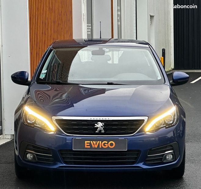 Peugeot 308 generation-ii 1.6 bluehdi 100 active sta Bleu de 2017