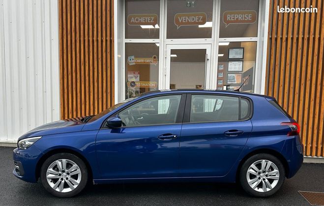 Peugeot 308 generation-ii 1.6 bluehdi 100 active sta Bleu de 2017