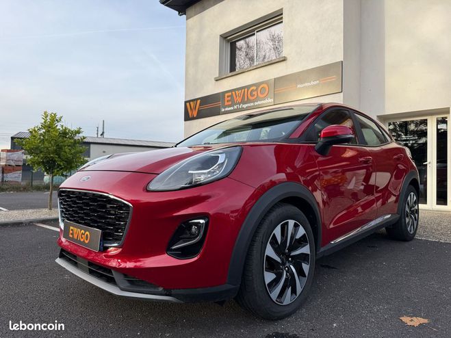 Ford Puma 1.0 125ch flexifuel e85 mhev titanium Rouge de 2023