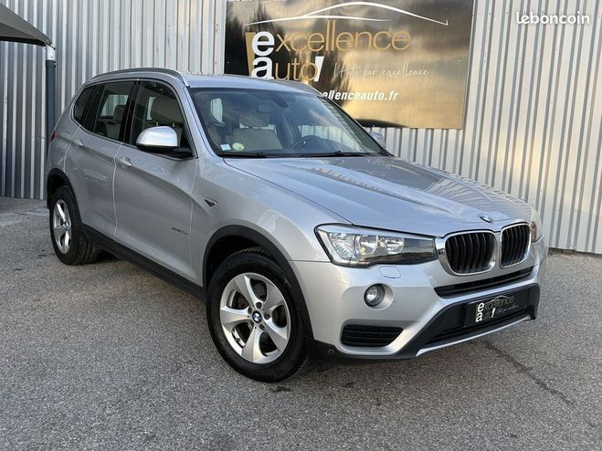 BMW X3 (F25) XDRIVE20D 190CH BUSINESS Gris de 2017