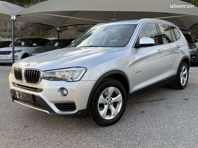 BMW X3 (F25) XDRIVE20D 190CH BUSINESS Gris de 2017