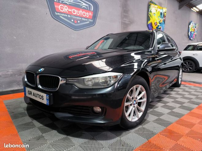 BMW Serie 3 Touring 318D lounge 143cv R�vis�e et gar Noir de 2014