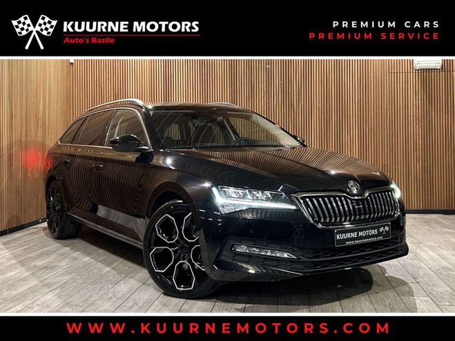 Skoda Superb Combi 2.0 TDI DSG Alu19-Led-Cam-Gps Noir M�tallis� de 
