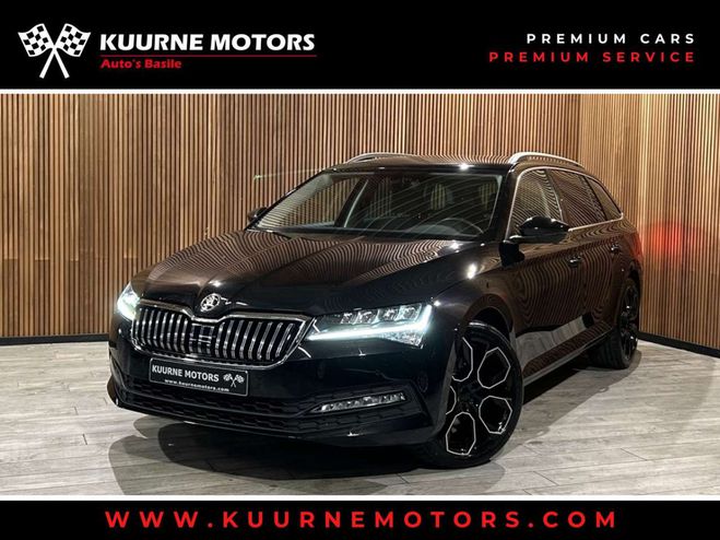 Skoda Superb Combi 2.0 TDI DSG Alu19-Led-Cam-Gps Noir M�tallis� de 