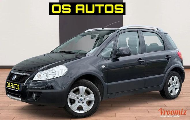 Cliquer pour voir la photo suivante Fiat Sedici 1.6 16V 107ch 4x4 Dynamic (7 CV) PACK CL Noir de 2007