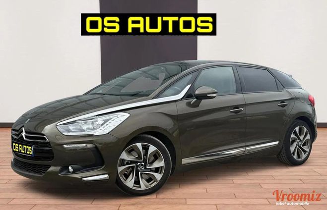 Citroen DS 5 2.0 hdi 163ch (9 cv) 16V Turbo FAP - B Marron de 2013
