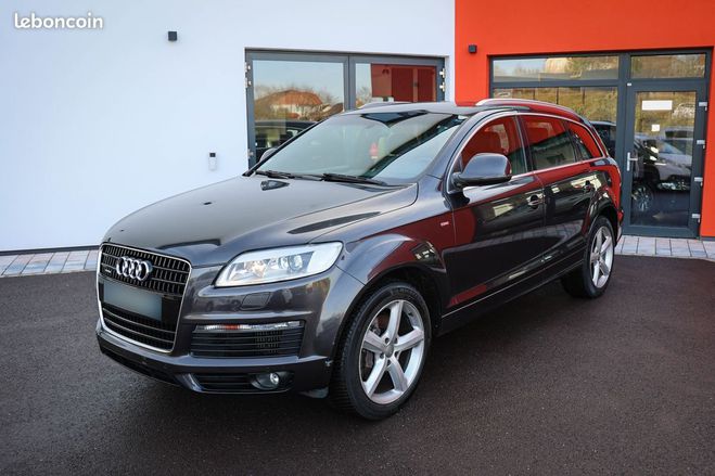 Audi Q7 Sline 3.0 TDi V6 Quattro Tiptronic6 240c Gris de 2009