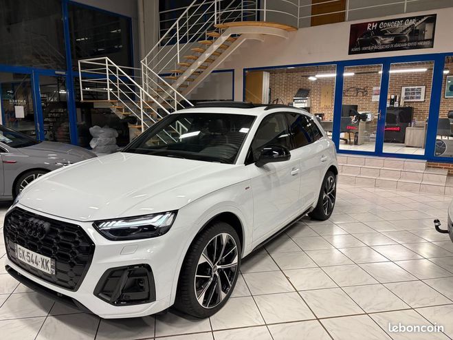 Audi Q5 55 TFSI E 367CH S LINE TRONIC BLACK EDIT Blanc de 2024