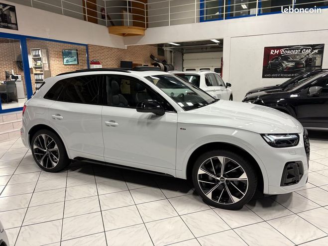 Audi Q5 55 TFSI E 367CH S LINE TRONIC BLACK EDIT Blanc de 2024