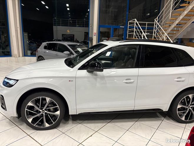 Audi Q5 55 TFSI E 367CH S LINE TRONIC BLACK EDIT Blanc de 2024
