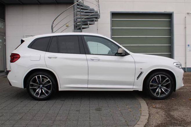 BMW X3 M40d M Sport HeadUp ACC Pano AHK Standhz Blanc Alpin de 2020