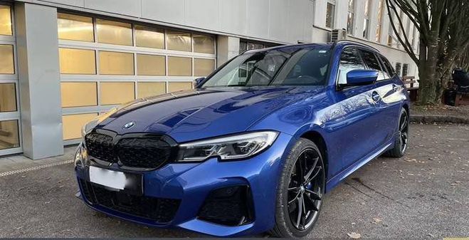 BMW Serie 3 M340d xDrive Tou Pano,AHK,DAProf,HUD,Las M Portimao Bleu M�tallis� de 2022