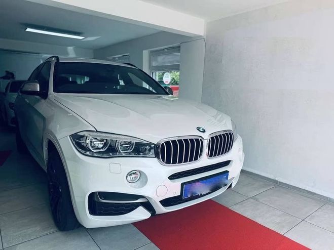 BMW X6 M50 d*Soft Close+HUD+H/K BLANC MIN�RAL M�TALLIS� de 2019