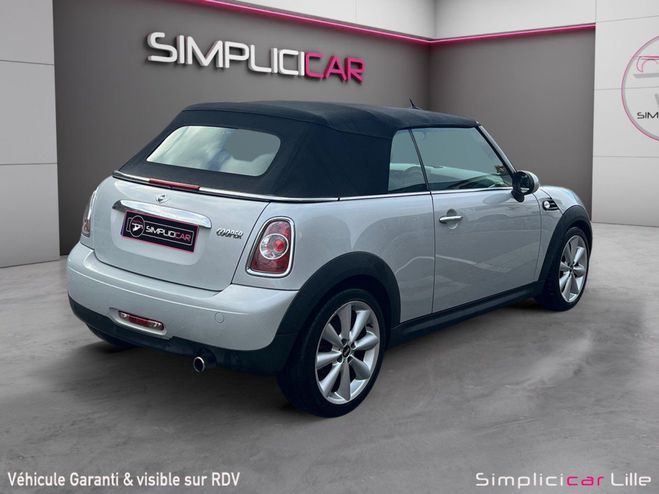 Mini Cooper 122 CV CABRIOLET BVA Gris Souris de 2014