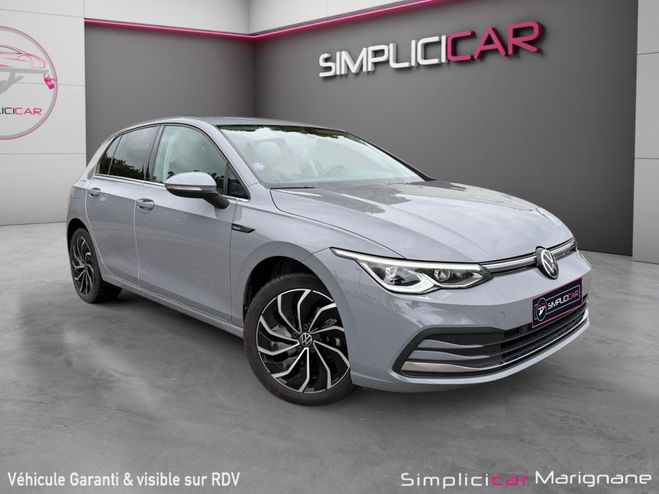 Volkswagen Golf VIII 1,5 etsi mild hybrid 130 style dema Gris de 2022